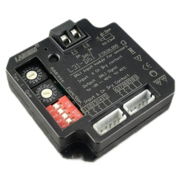 DALI sensor|DALI 6 channel dry contact|L31-D6I|L31-D2I|L31-D4I