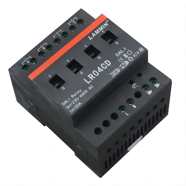 DALI actuator module|4 channel 20A DALI  actuator module(AC power)|LR04CD